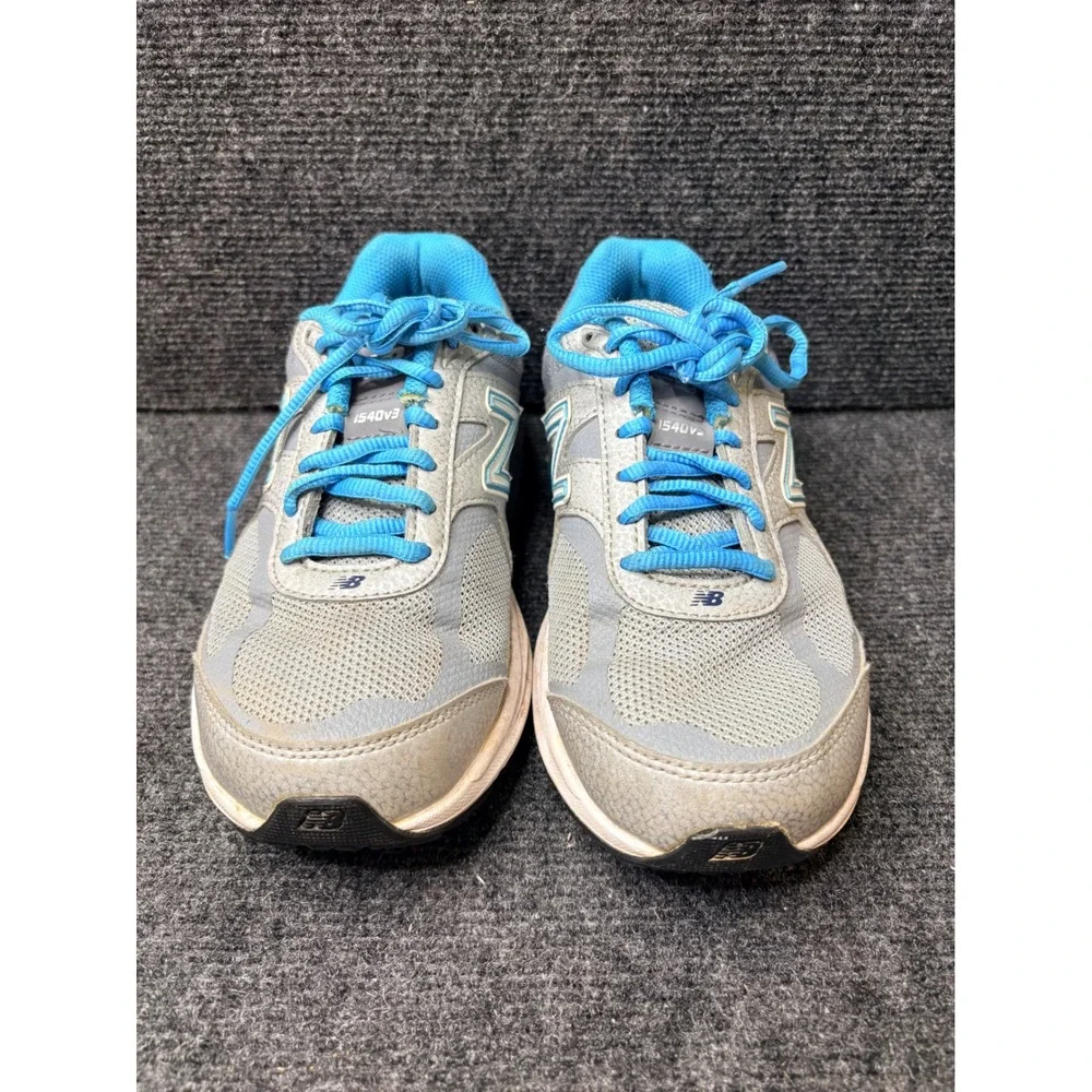 New Balance 1540v3 Womens 6.5 Grey Blue Running Shoes W1540SP3 ROLLBAR Stability